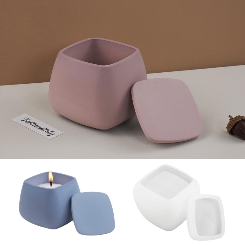 Candle Making Supplies Online - 1set Square Storage Box UV Resin