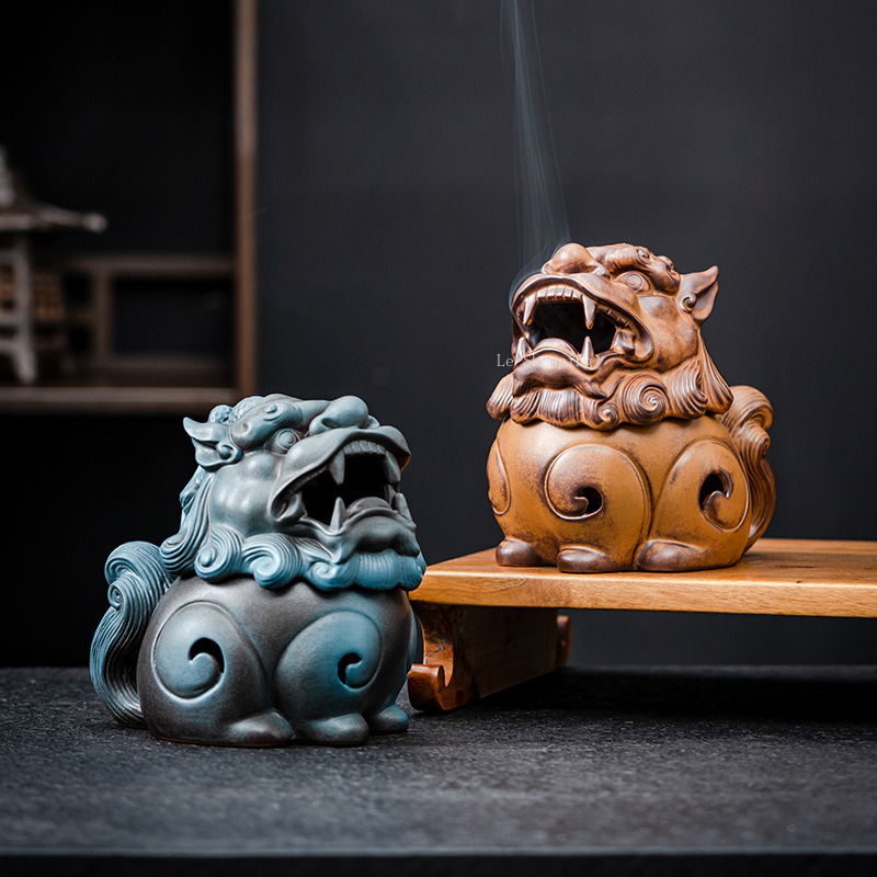 Zen Candle Supplies - Creative Ceramic SuanNi Incense Burner/Zen Incense