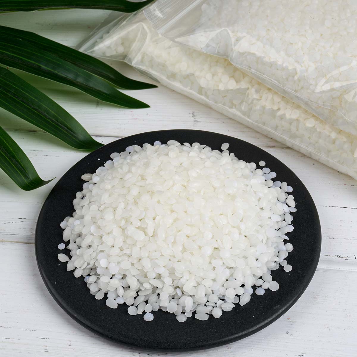 Candle Supplies To Make Candles - White Beeswax Pure Natural Granular Bag