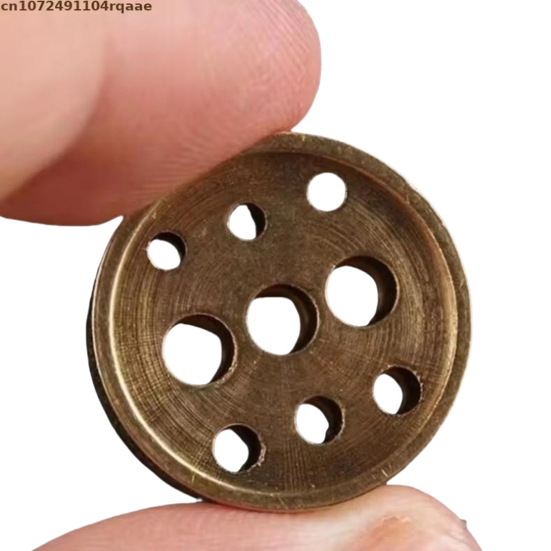 Zen Candle Supplies - Portable Brass Incense Burner with 9