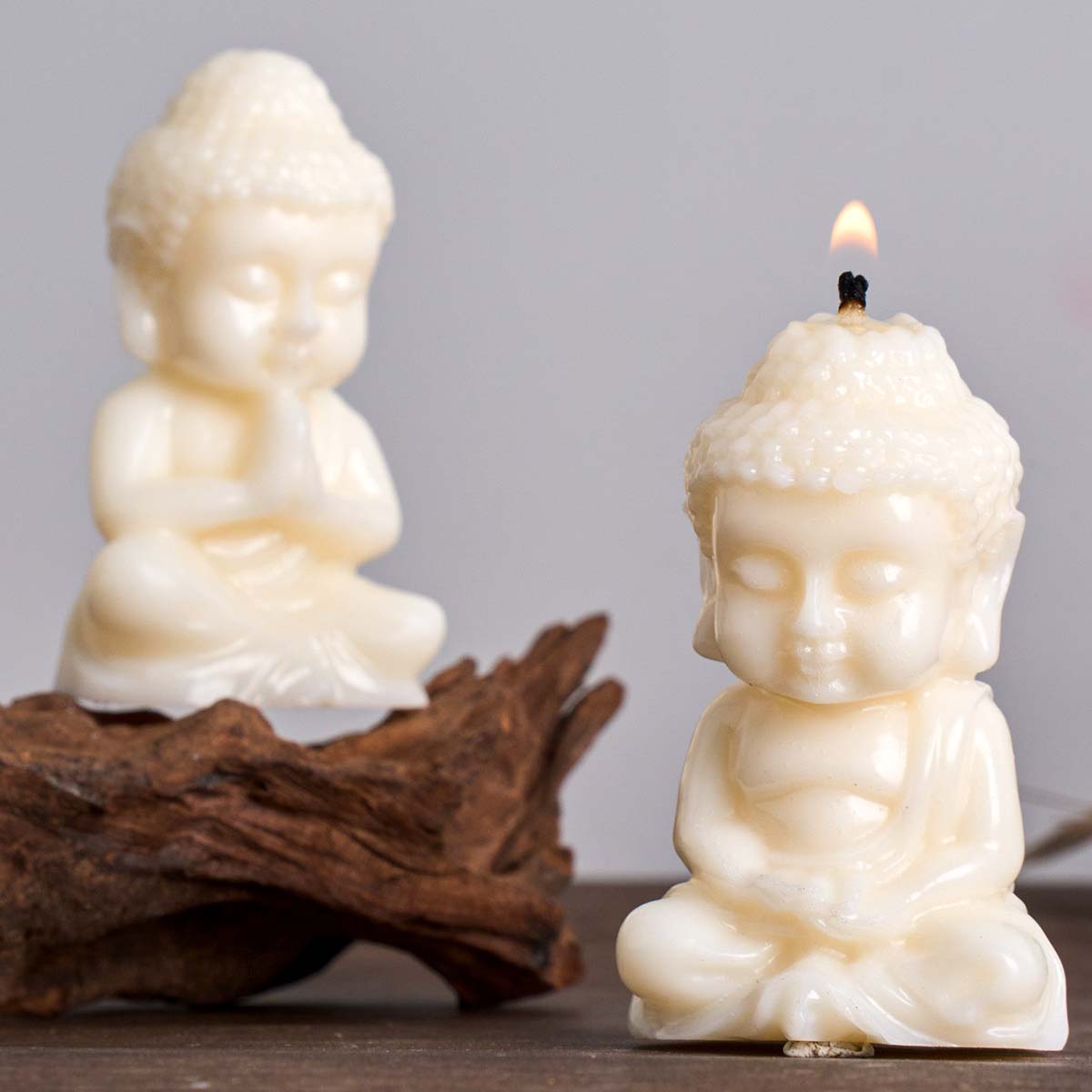 Zen Candle Supplies - 3D Buddha Silicone Candle Mold DIY