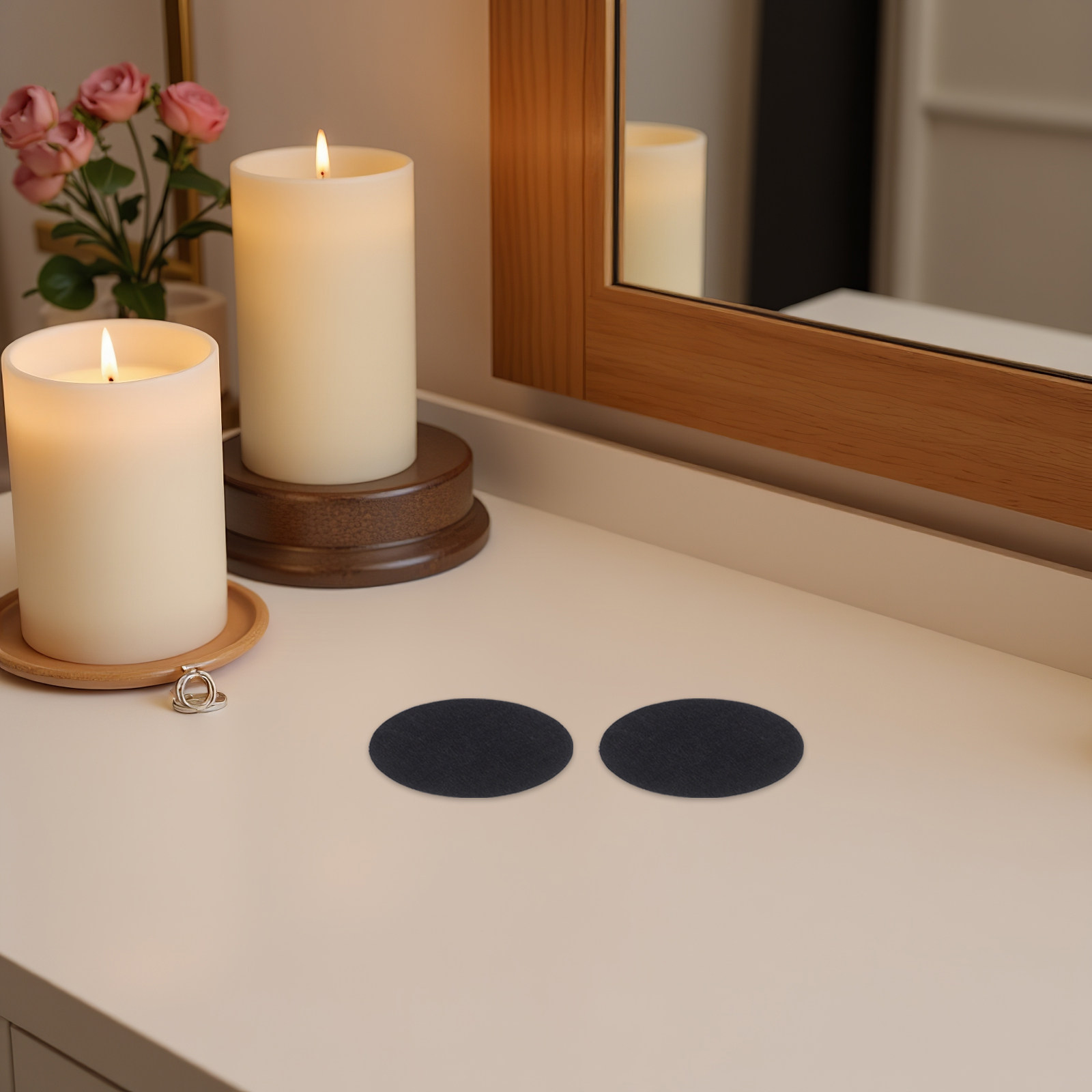 Heat Resistant Mat - 100Pcs Incense Burner Fireproof Pad Heat