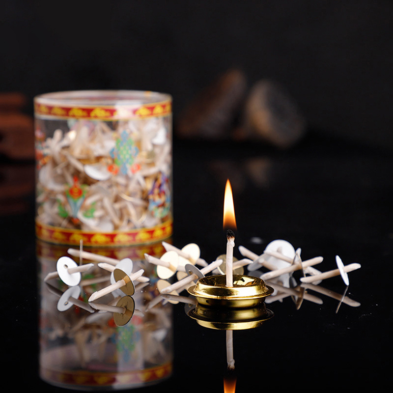 [E] 200Pcs/Box Oil Lamp Wick M - đánh giá và giá Candle Oil Supplies
