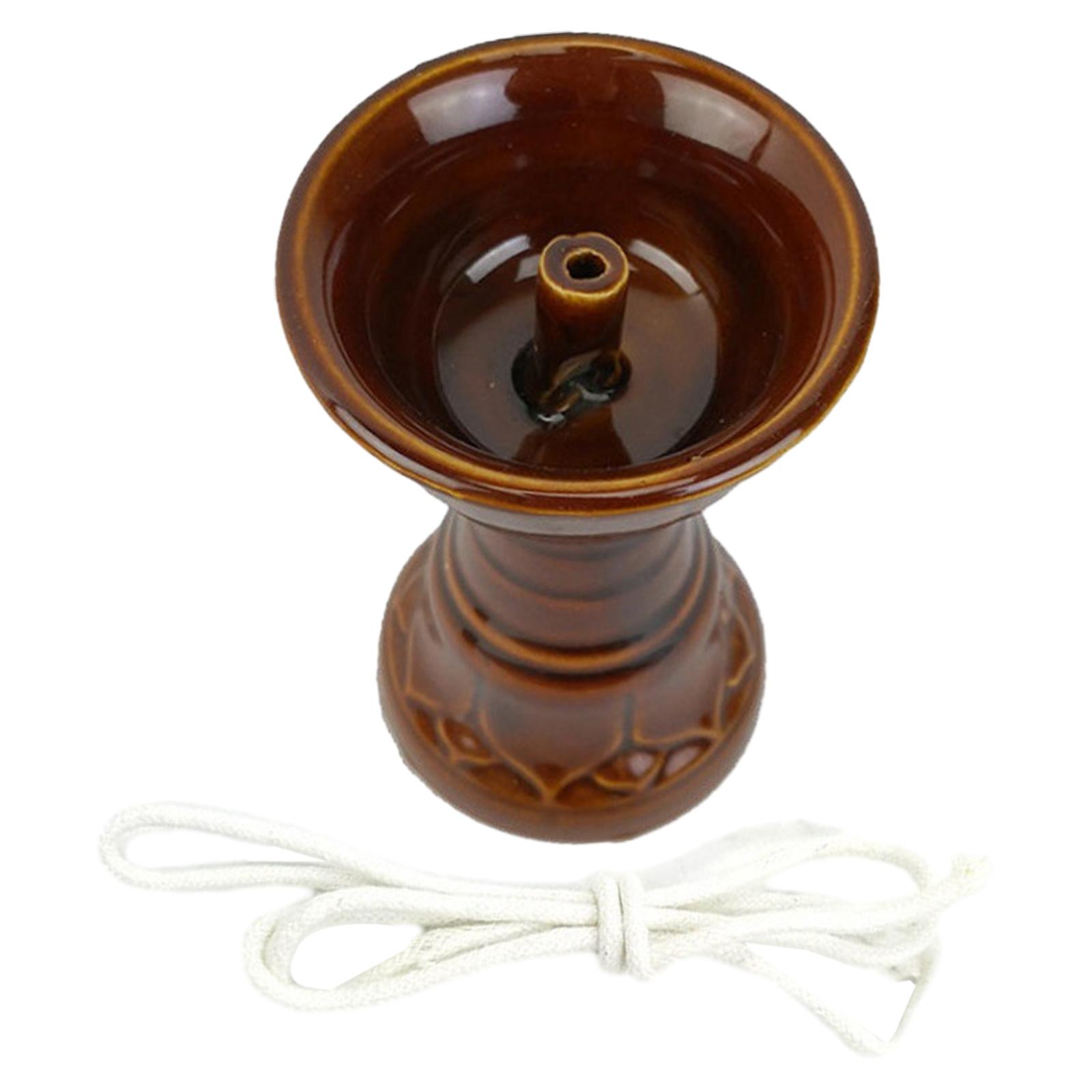 Butter Lamp Holder Oil Candle  - đánh giá và giá Candle Oil Supplies