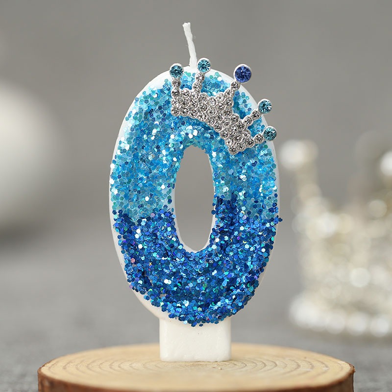 Creative Peacock Blue Crown Di - đánh giá và giá Supplies Of Candle