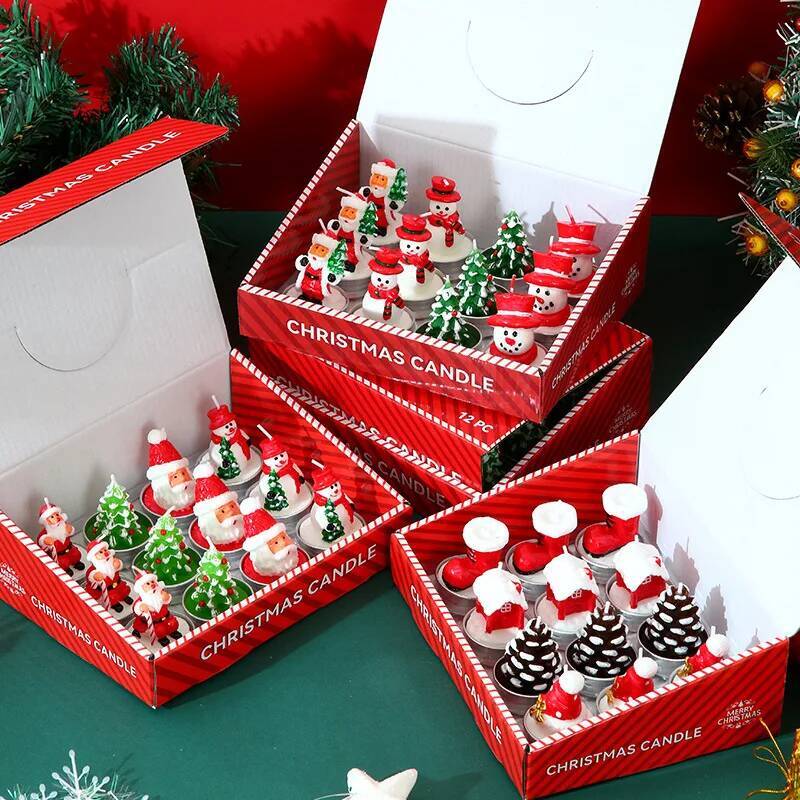 12PCS Candles Christmas Decora - đánh giá và giá Candle Oil Supplies