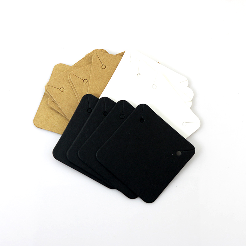 Bộ 50 5X5Cm Trống Kraft Vòng C - đánh giá và giá Kraft Hang Tag