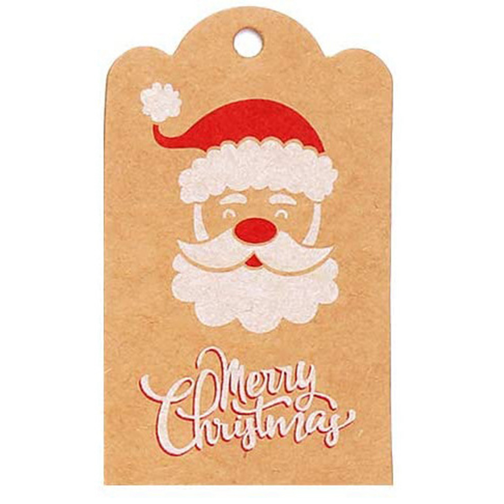 Merry Christmas Tags Kraft Pap - đánh giá và giá Kraft Hang Tag
