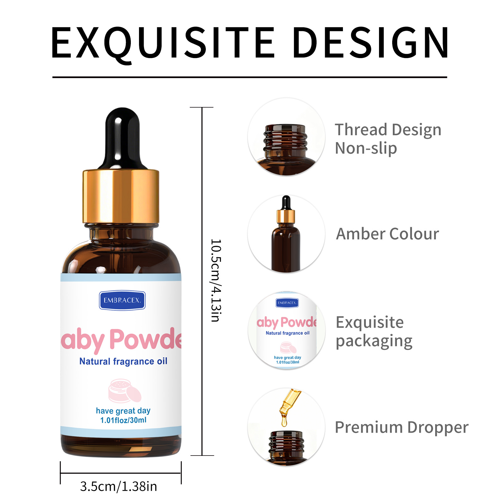 30ml Baby Powder Essential Oil - đánh giá và giá Candle Oil Supplies
