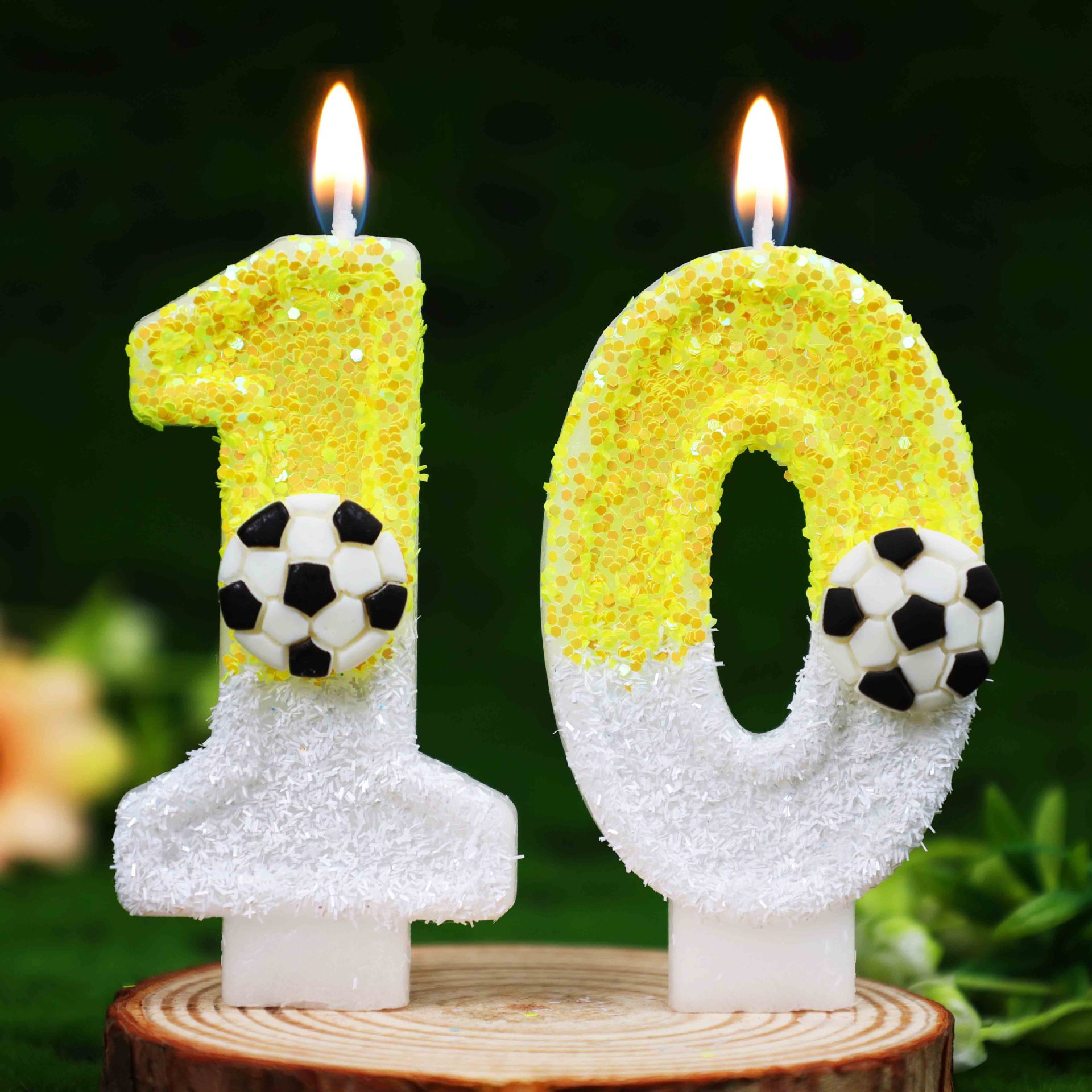 Yellow White Sequins Sports Fo - đánh giá và giá Supplies Of Candle