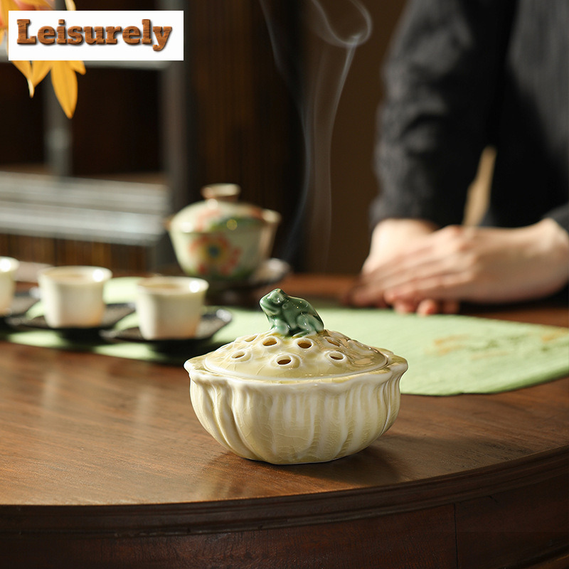 Lotus Pond Frog Fun Incense Ho - đánh giá và giá Zen Candle Supplies