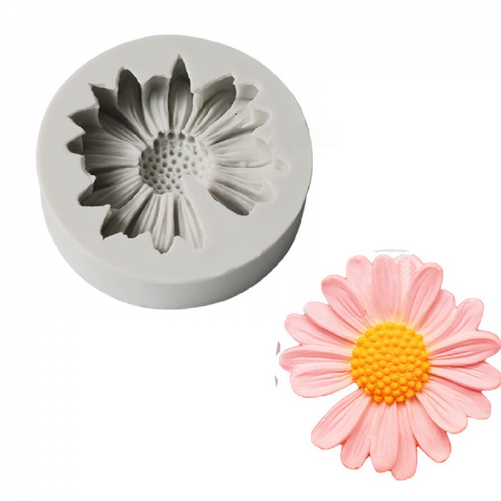 3D Daisy Flower Mold Sun Flowe - đánh giá và giá Candle Making Supplies Online