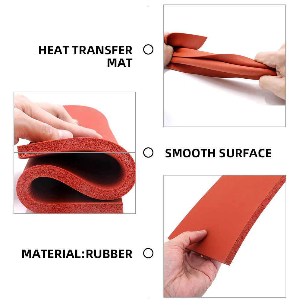 3Pcs Rubber Heat Press Mat Hig - đánh giá và giá Heat Resistant Mat