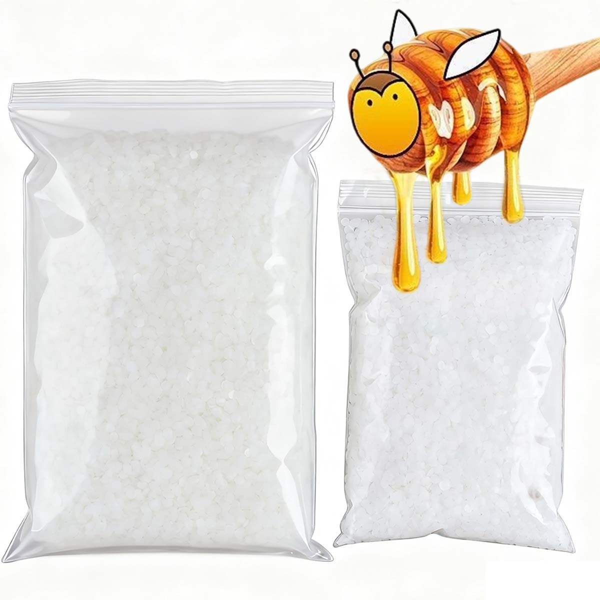 200g-1000g White Beeswax Pure  - đánh giá và giá Candle Supplies To Make Candles