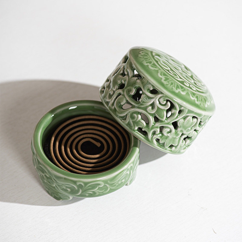 Celadon Chinese Style Ceramic  - đánh giá và giá Zen Candle Supplies