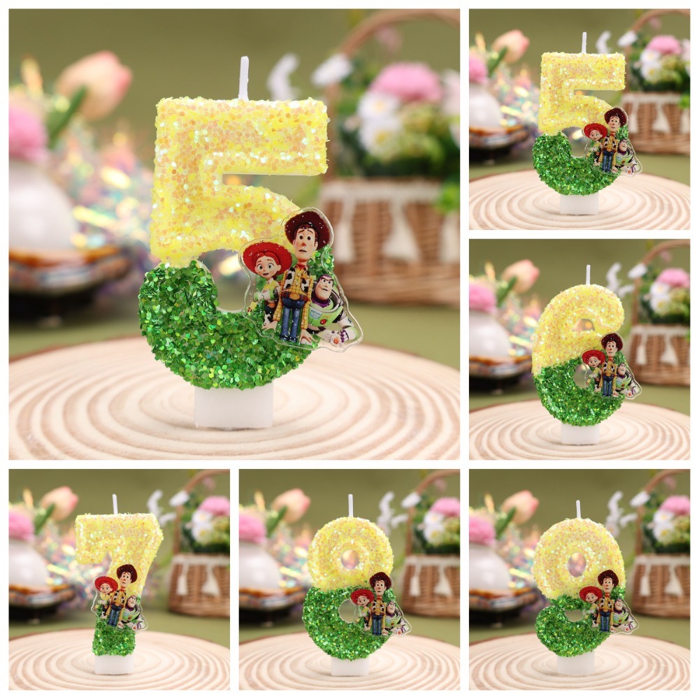 Hot Cute Cartoon T-O-Y Story D - đánh giá và giá Supplies Of Candle