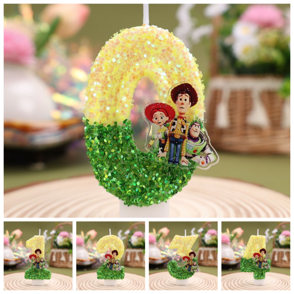 Hot Cute Cartoon T-O-Y Story D - đánh giá và giá Supplies Of Candle