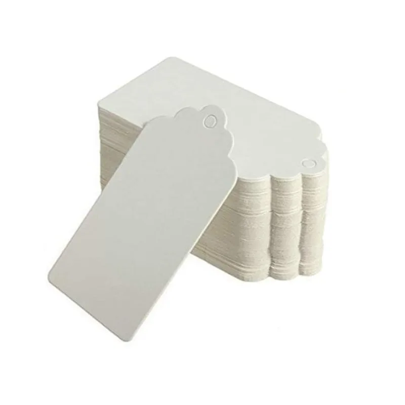 100Pcs Multi-sizes Kraft Paper - đánh giá và giá Kraft Hang Tag