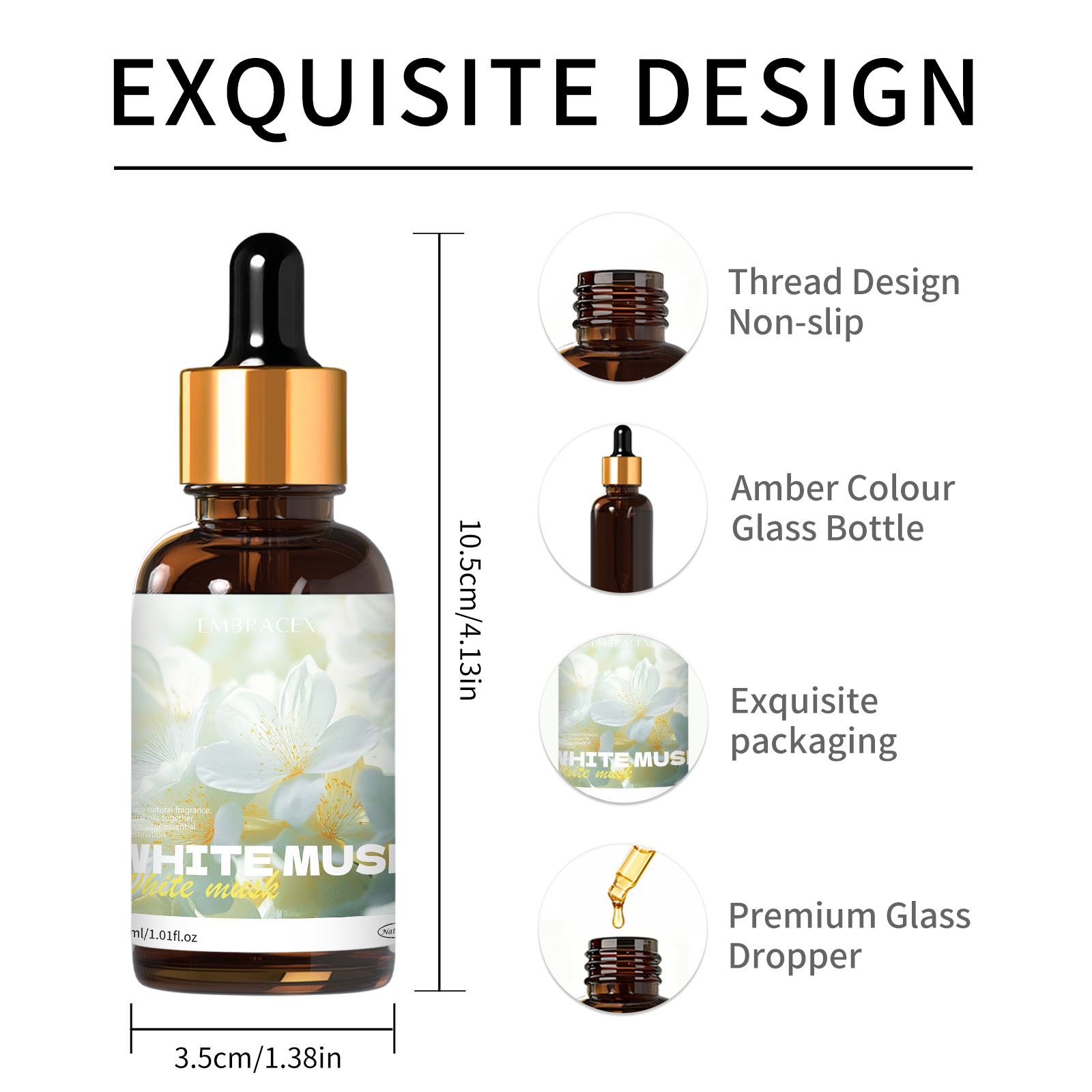 30ml White Musk Essential Oil  - đánh giá và giá Candle Oil Supplies