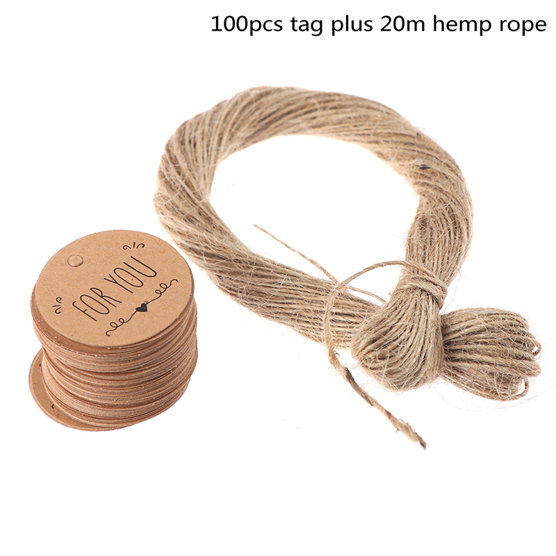 100Pcs Kraft Paper Hang Tag fo - đánh giá và giá Kraft Hang Tag