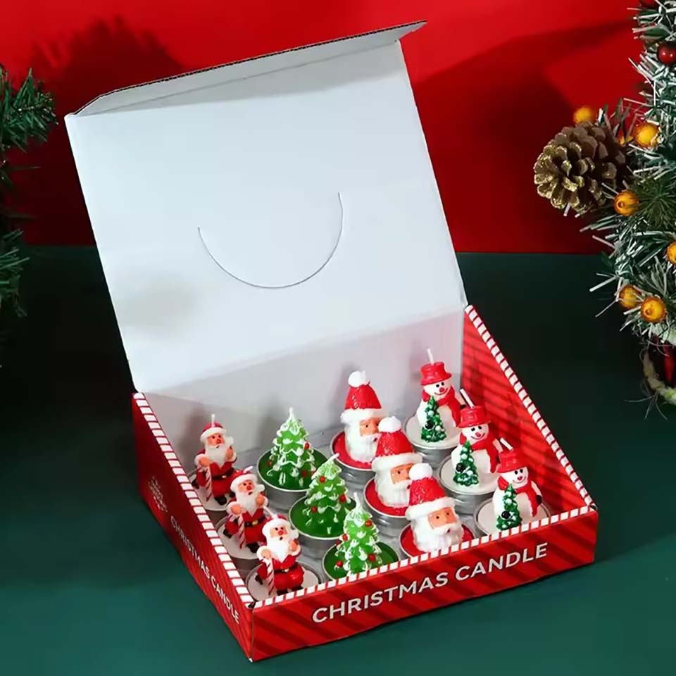 12PCS Candles Christmas Decora - đánh giá và giá Candle Oil Supplies