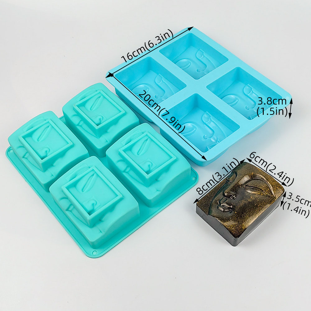 4 Holes Buddha Portrait Soap M - đánh giá và giá Candle Supplies To Make Candles