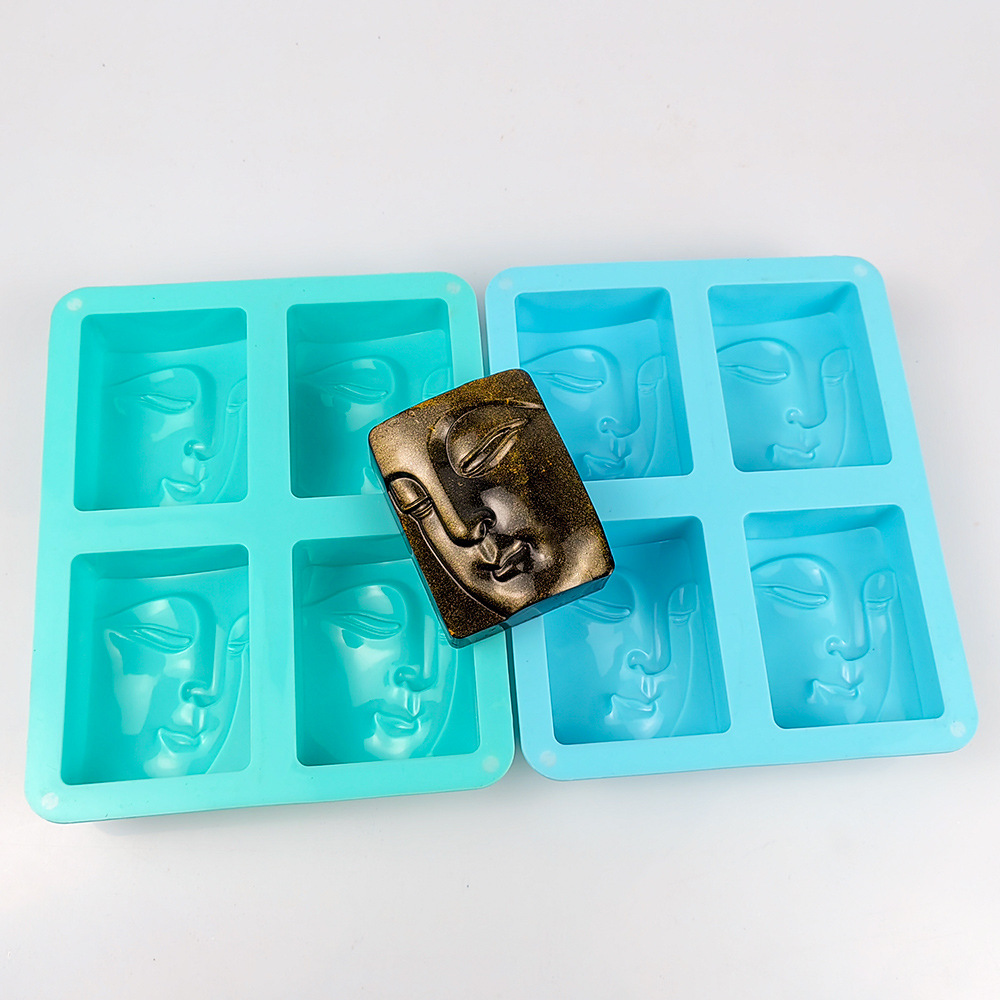 4 Holes Buddha Portrait Soap M - đánh giá và giá Candle Supplies To Make Candles
